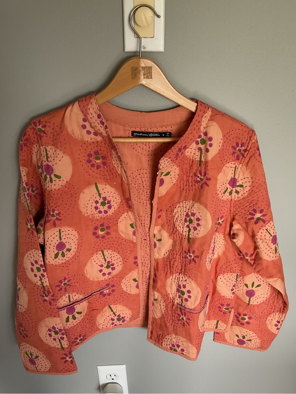 Gudrun Sjoden Stitched Cotton Jacket